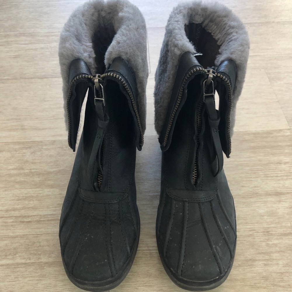 Ugg Waterproof Boots High & Low Front Zipper